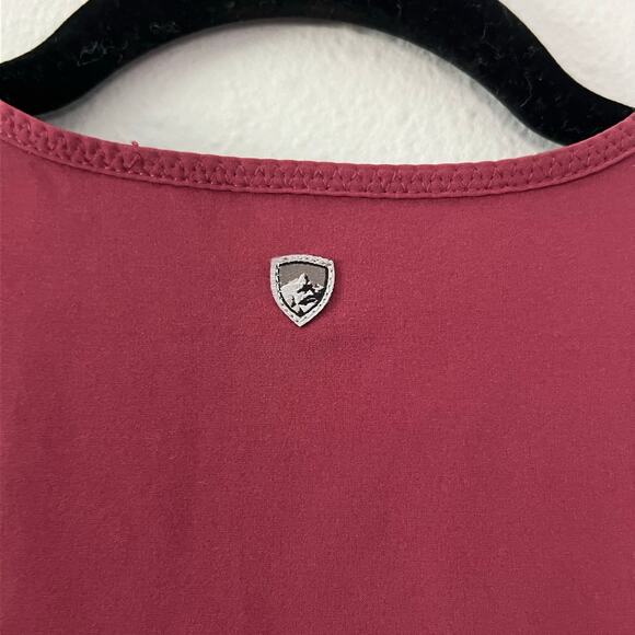 KÜHL Women’s Sleeveless Dress Burgundy Drawstring Size S Athletic Travel Sporty - Picture 7 of 7